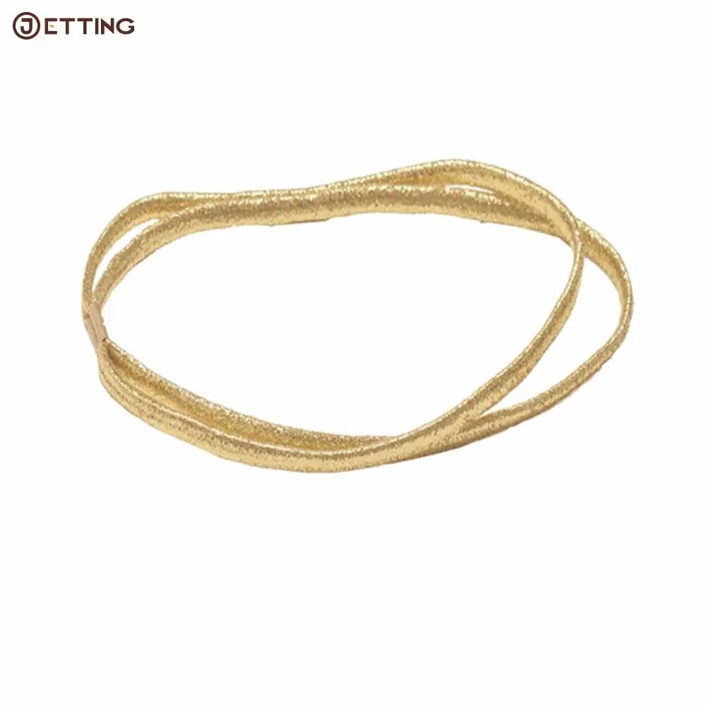 Fashion Glitter Elastic Double Headband Bling Headband Girls Hair Hoop Women Hair Accessories Wholesale